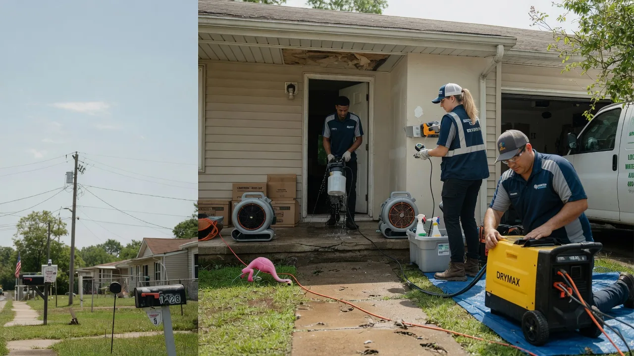 Storm Damage Water Removal in Pleasant Shade, TN near me